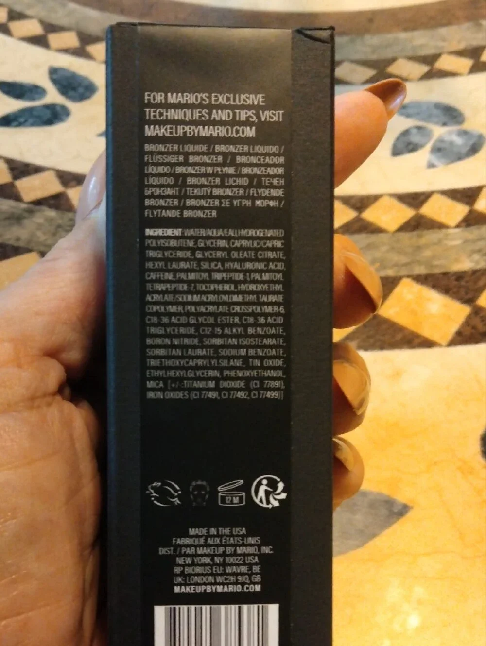 Makeup By Mario SoftSculpt Bronzing & Shaping Serum In Medium.
